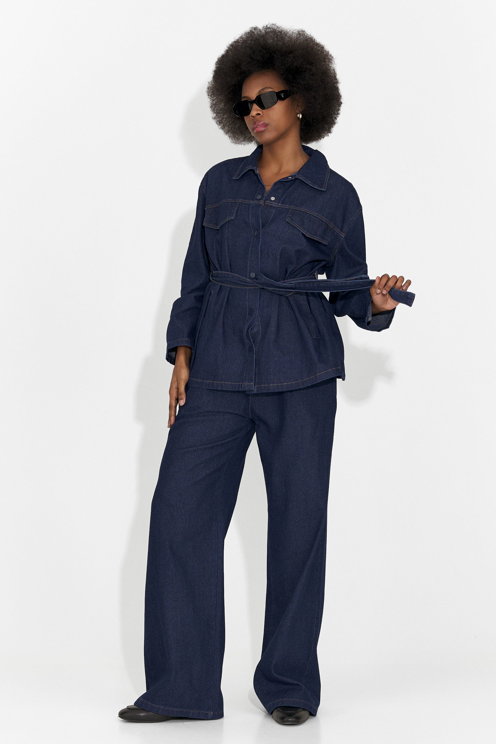 Damen-Freizeitanzug dunkelblau Isabele Bogas