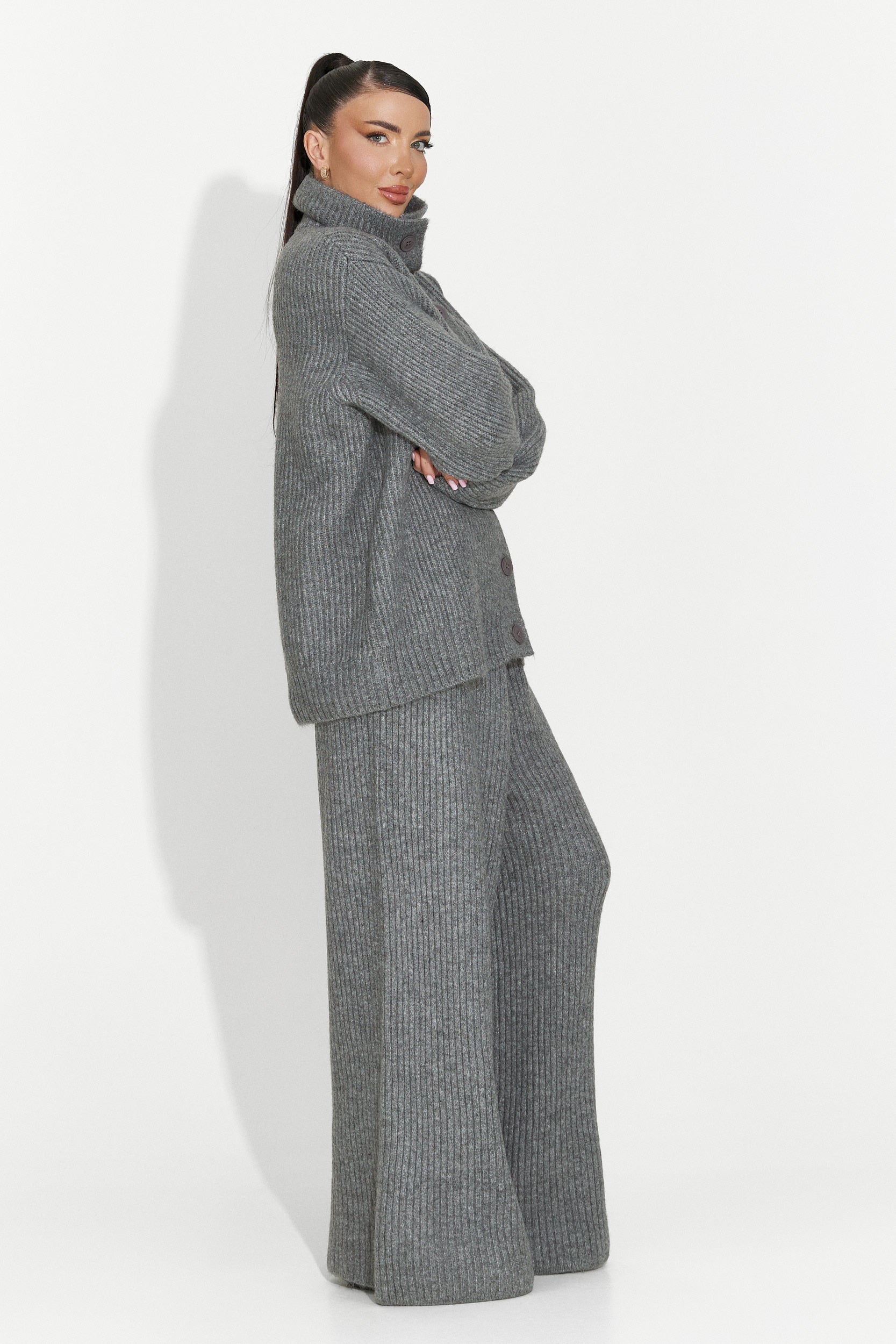 Women's casual grey set Verlia Bogas