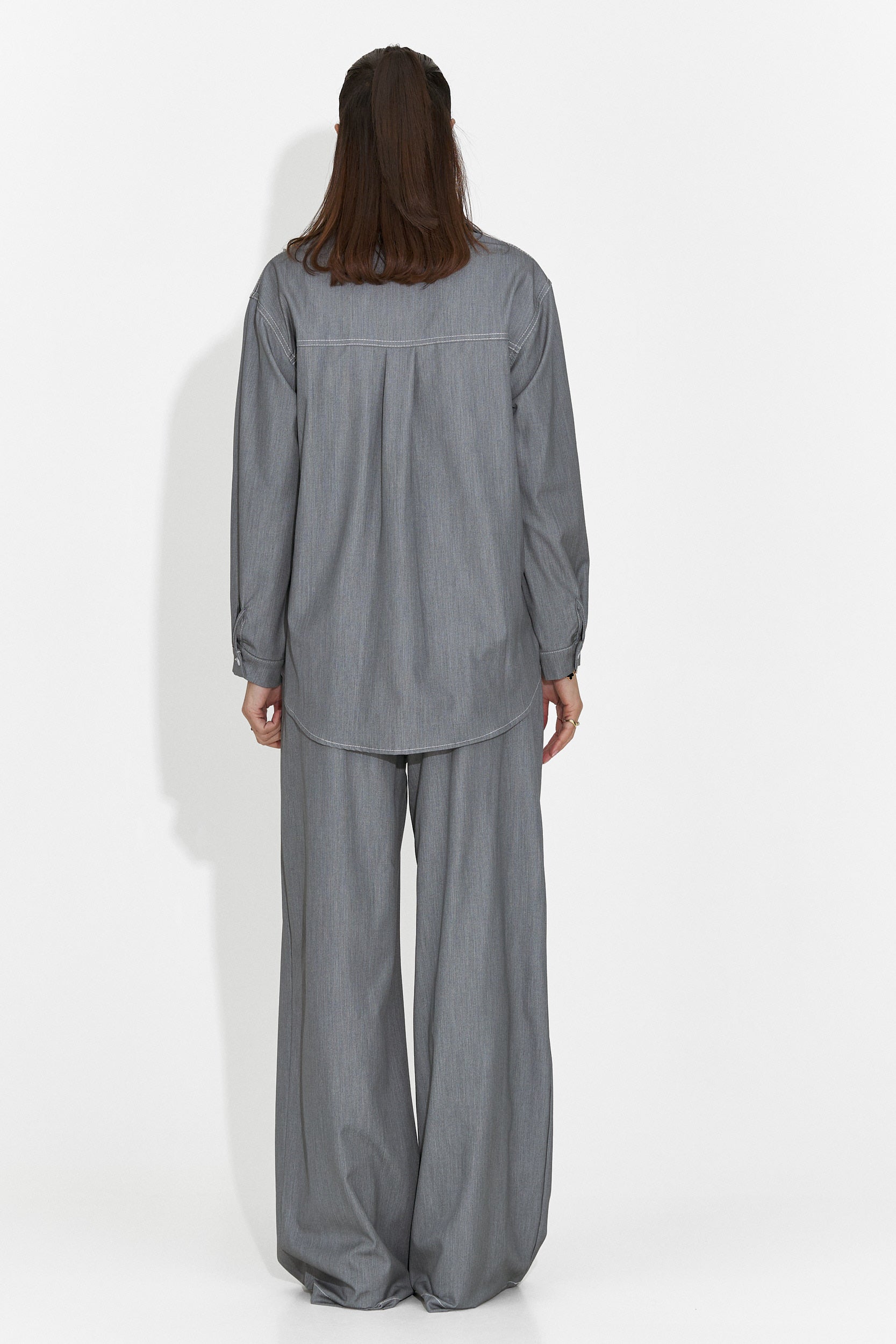 Conjunto de mujer casual gris Zunaira Bogas