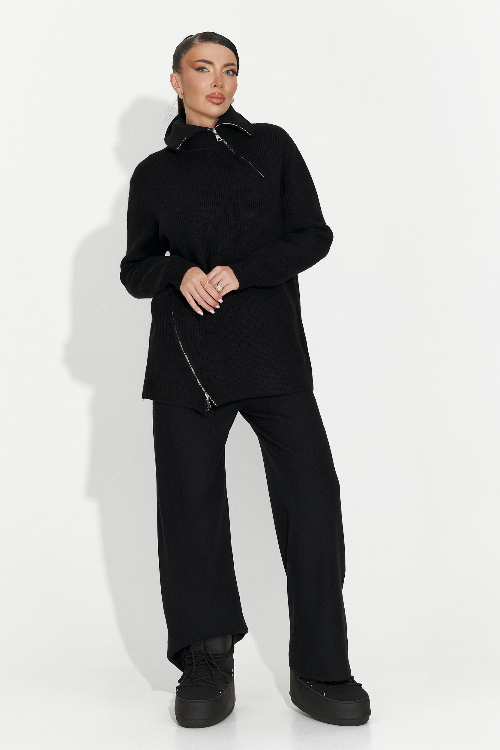 Conjunto de mujer casual negro Arliena Bogas