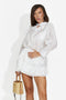 White women's skirt set Denalia Bogas