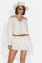 Conjunto de Mujer Banebery Bogas con Falda Crema