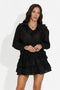 Black women's skirt set Denalia Bogas