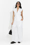 Begonia Bogas Women's Suit with White Trousers