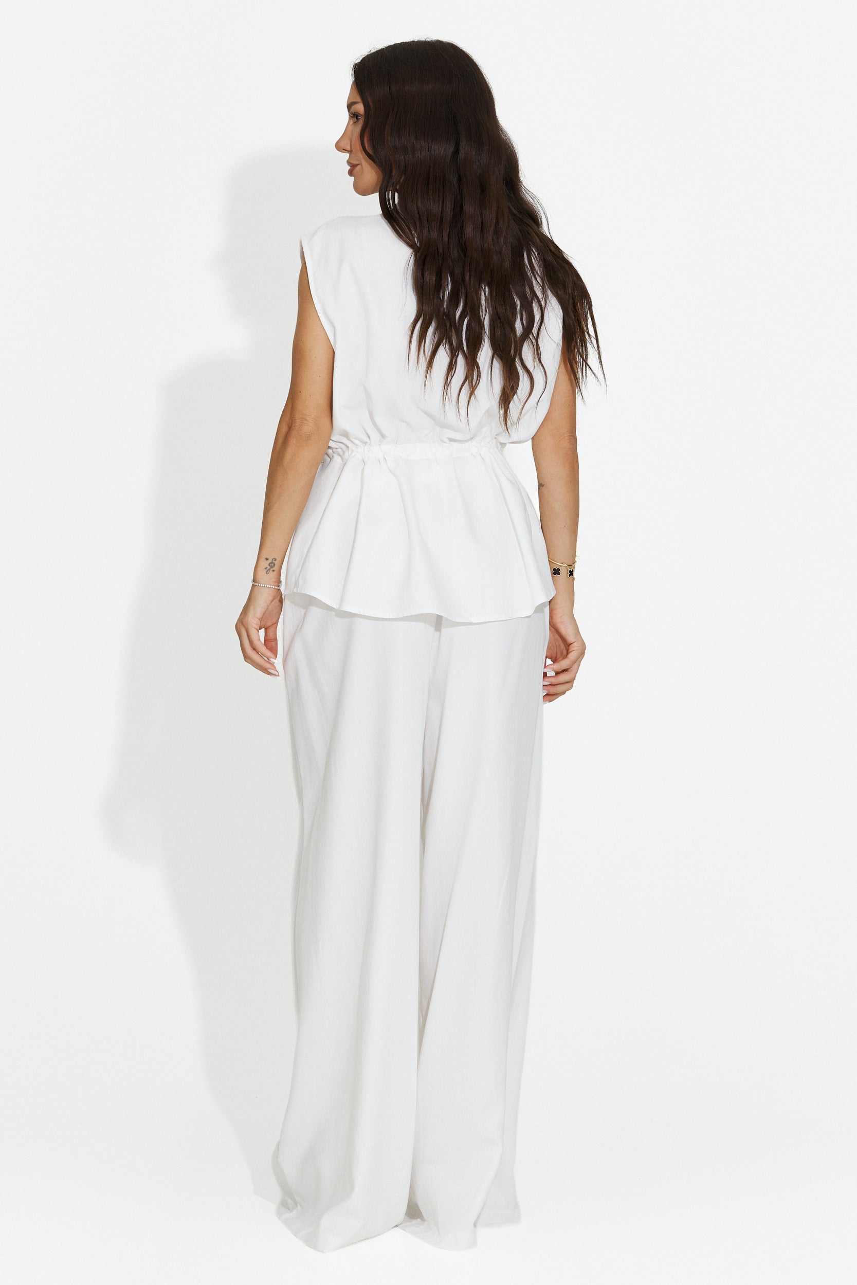 Women's set with white pants Yvaine Bogas