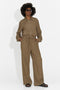 Traje de mujer con pantalones Tulip Bogas marrones