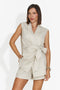 Women's suit with beige shorts Vermosa Bogas