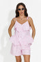 Women's set with short pink pants Kanelia Bogas