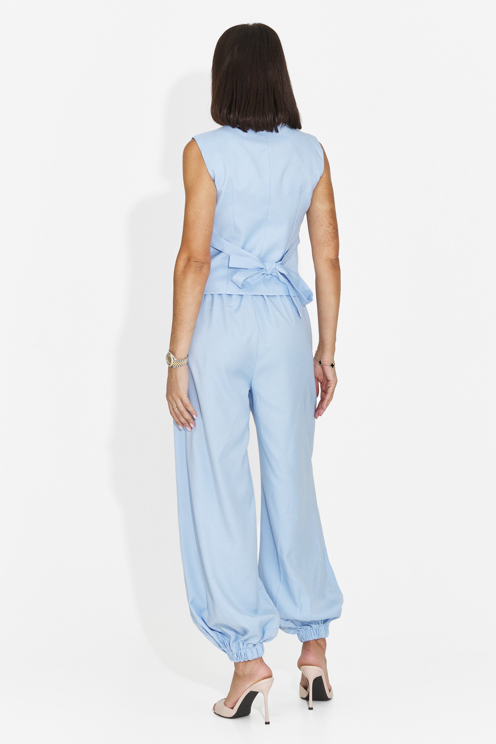 Compleu dama elegant bleu Foesanty Bogas