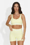 Women's fitness yellow set Zapos Bogas