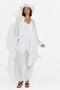 Women's suit pants + tank top + shirt white Dariele Bogas