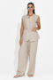 Women's suit vest + beige pants Vyzela Bogas