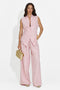 Women's suit vest + pink pants Chelora Bogas