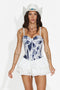 Corsé de mujer elegante azul Leonda Bogas