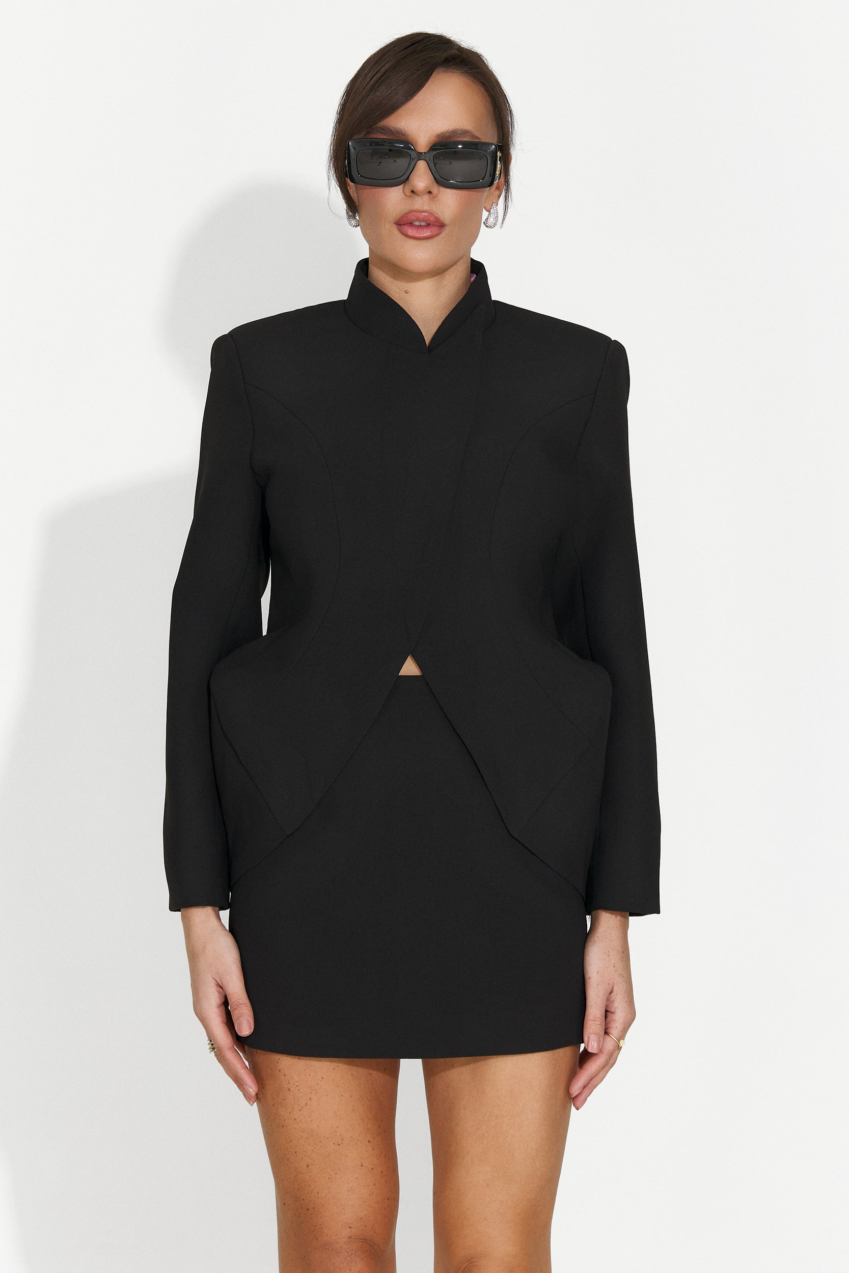 Black Skirt Suit Edesa Bogas