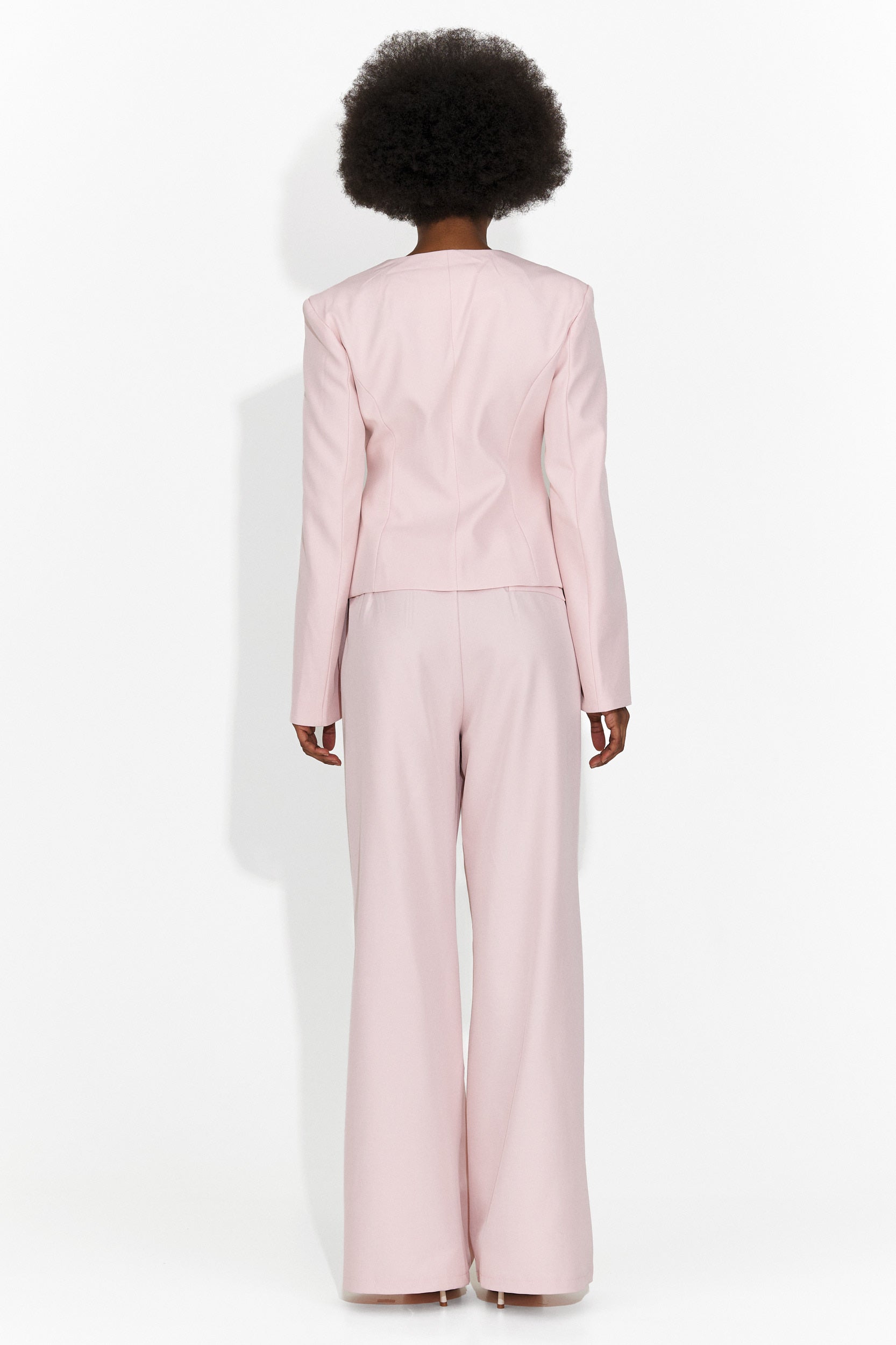 Elegant Pink Suit with Pants Jayne Bogas