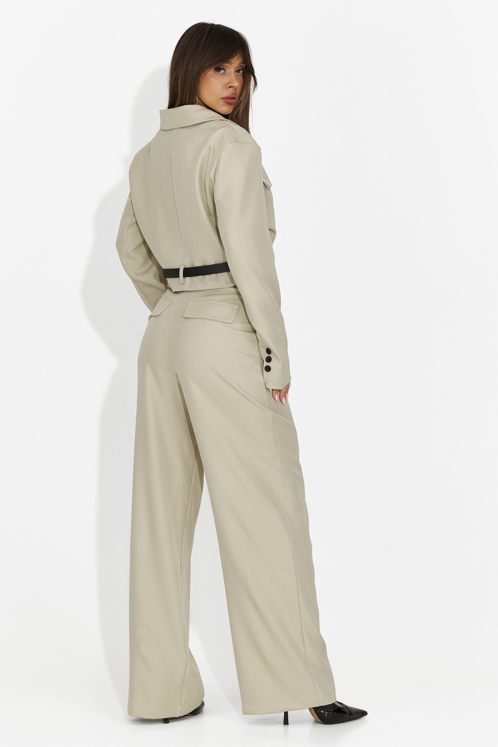 Eleganter Damenanzug beige Esmara Bogas