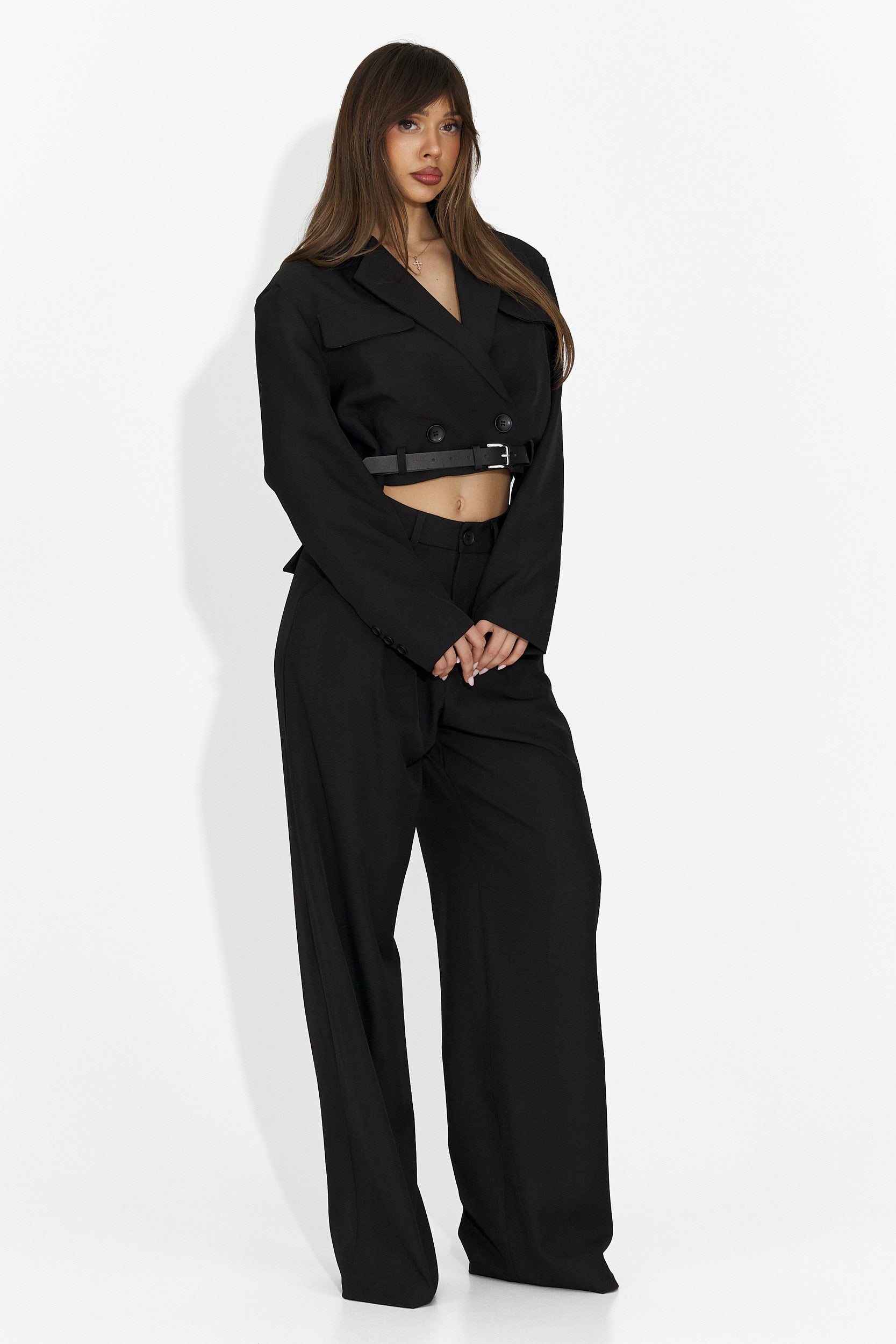 Elegant svart damkostym Esmara Bogas