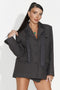 Women's suit jacket + skirt pants + gray tie Charlina Bogas