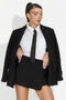 Women's suit jacket + skirt pants + black tie Charlina Bogas