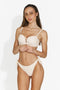 Traje de baño de 2 piezas beige Dariusa Bogas