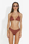 Two-piece brown swimsuit Dovid Bogas