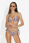 Brown 2-piece swimsuit Shaunte Bogas