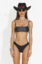 Two-piece black swimsuit Hadrian Bogas