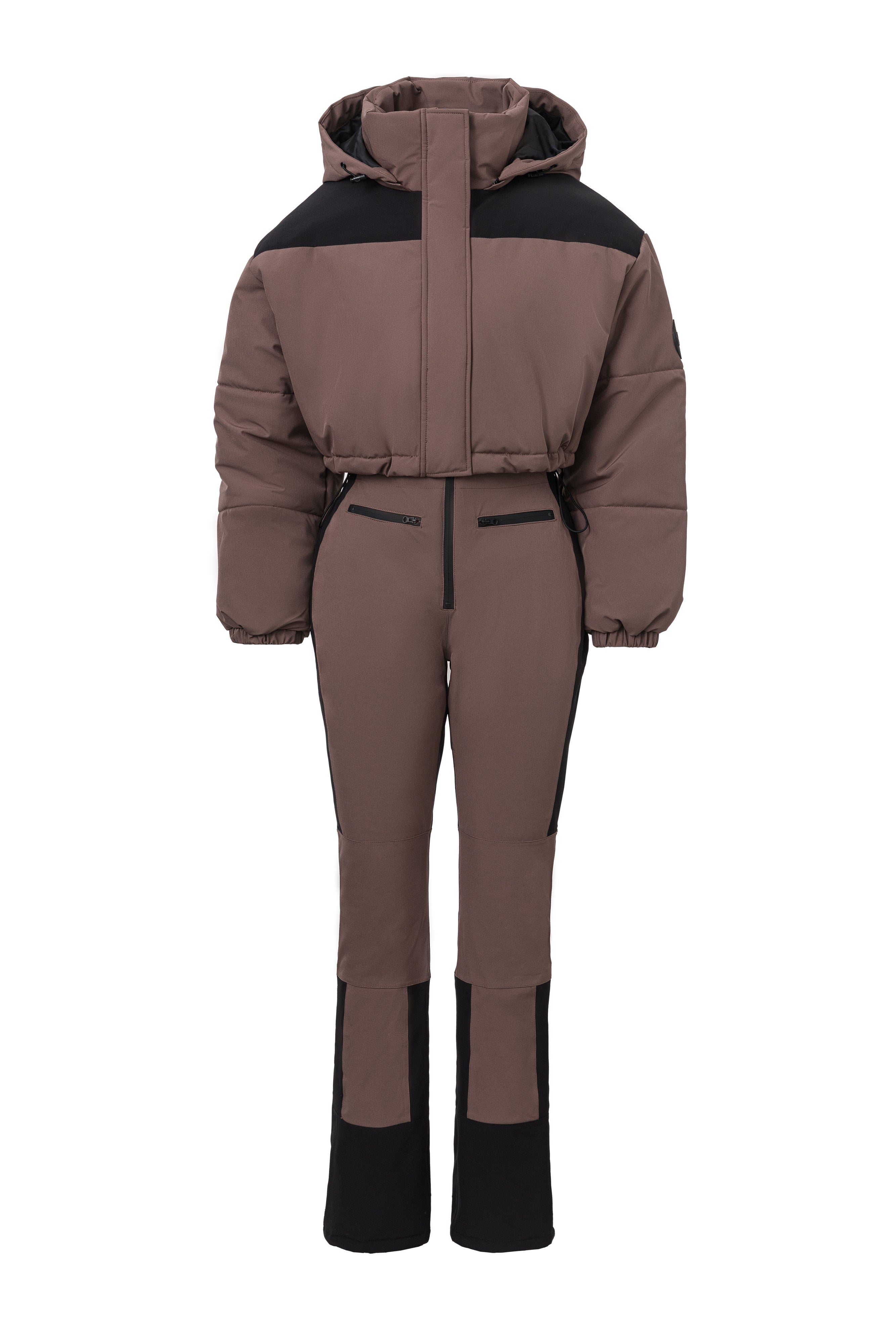 Brown casual ski suit Camelay Bogas