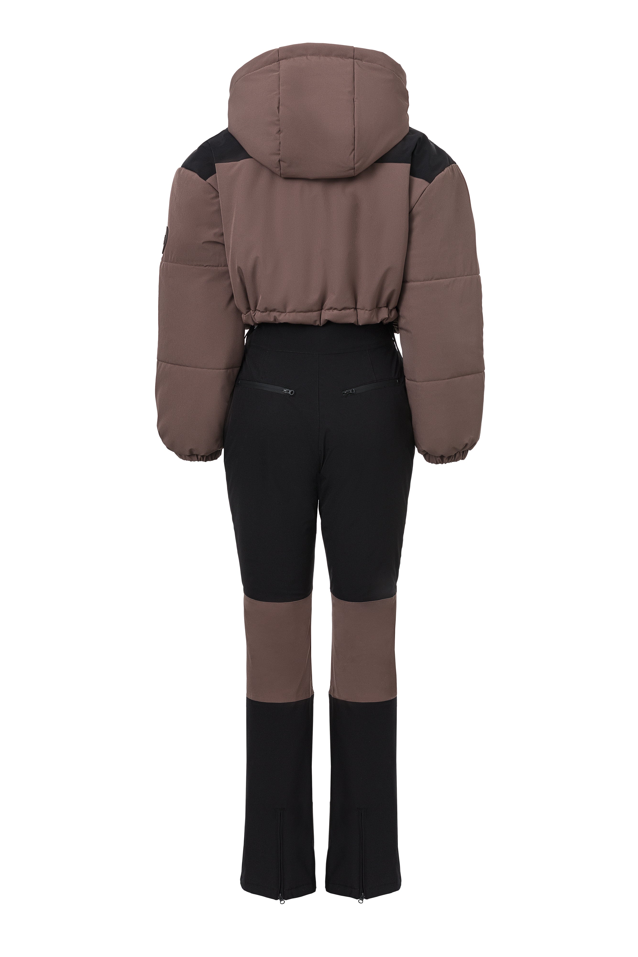 Brun casual skidkostym Camelay Bogas