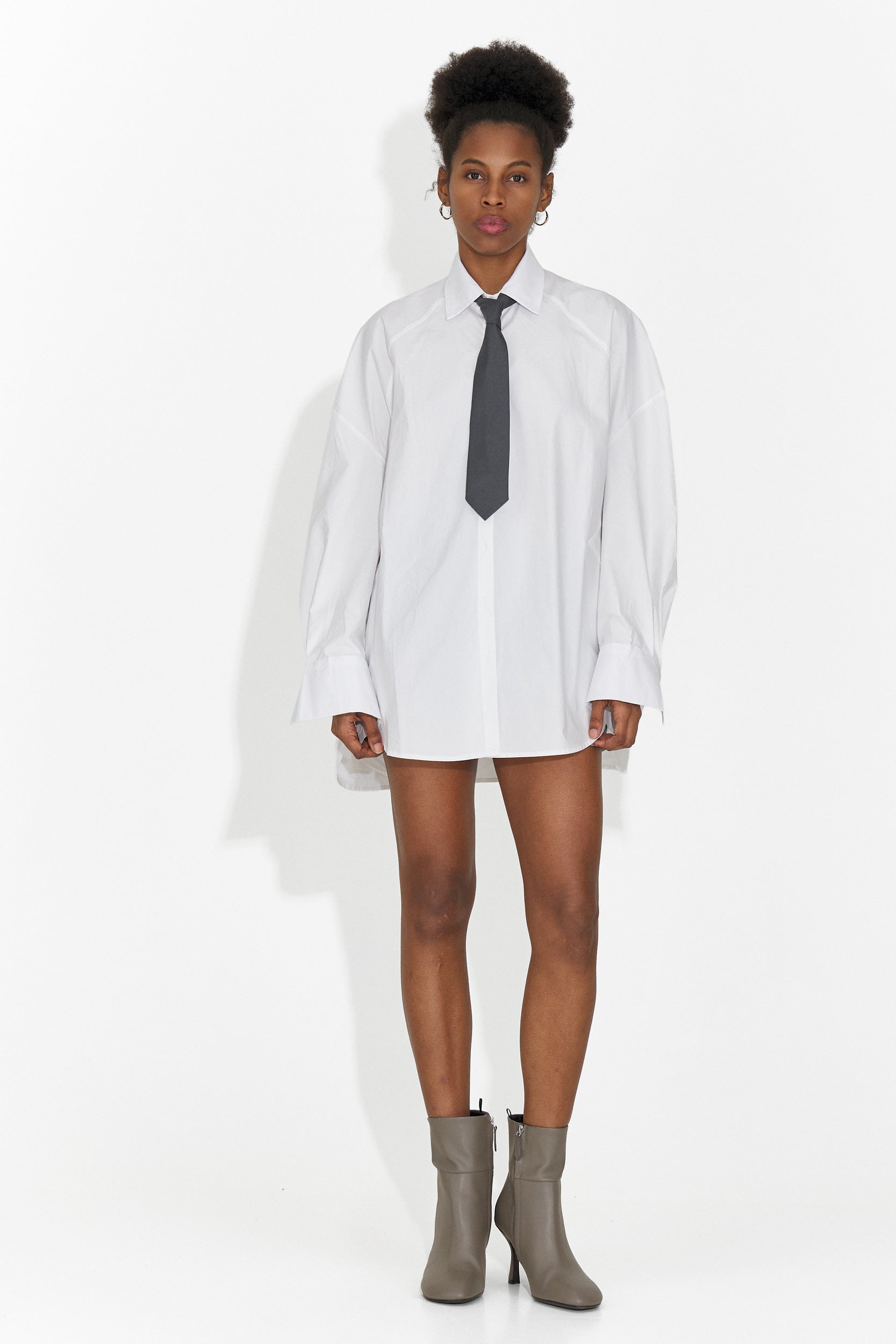 Women's Grey Tie Sindia Bogas