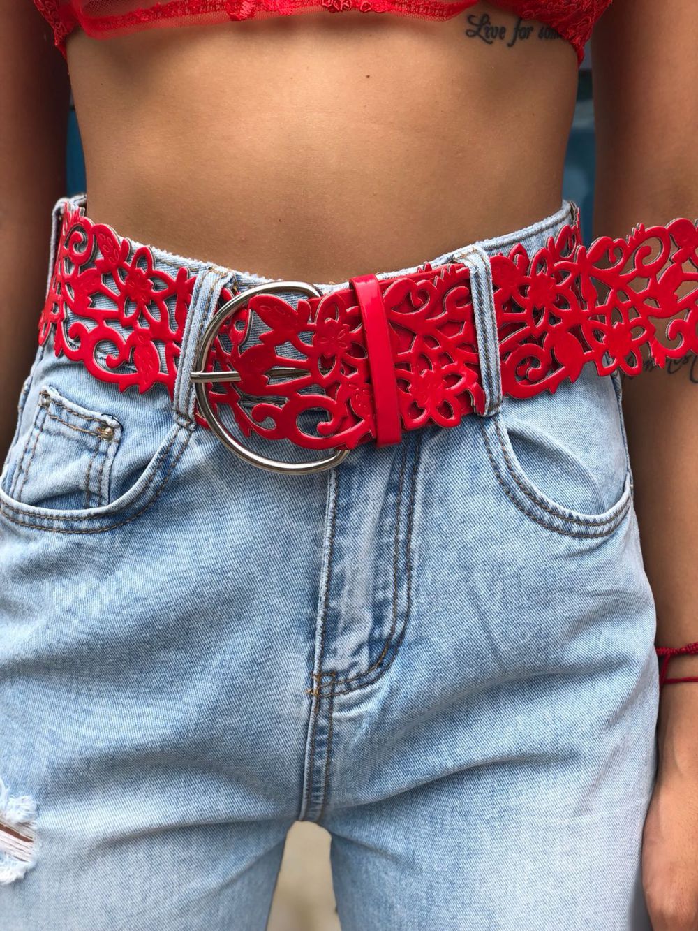 Cinturón Rojo Bogas de Tuty