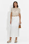 Casual white women's skirt Olinpia Bogas