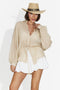 Fusta dama casual alba Tansy Bogas