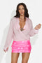 Women's casual pink skirt Selinay Bogas