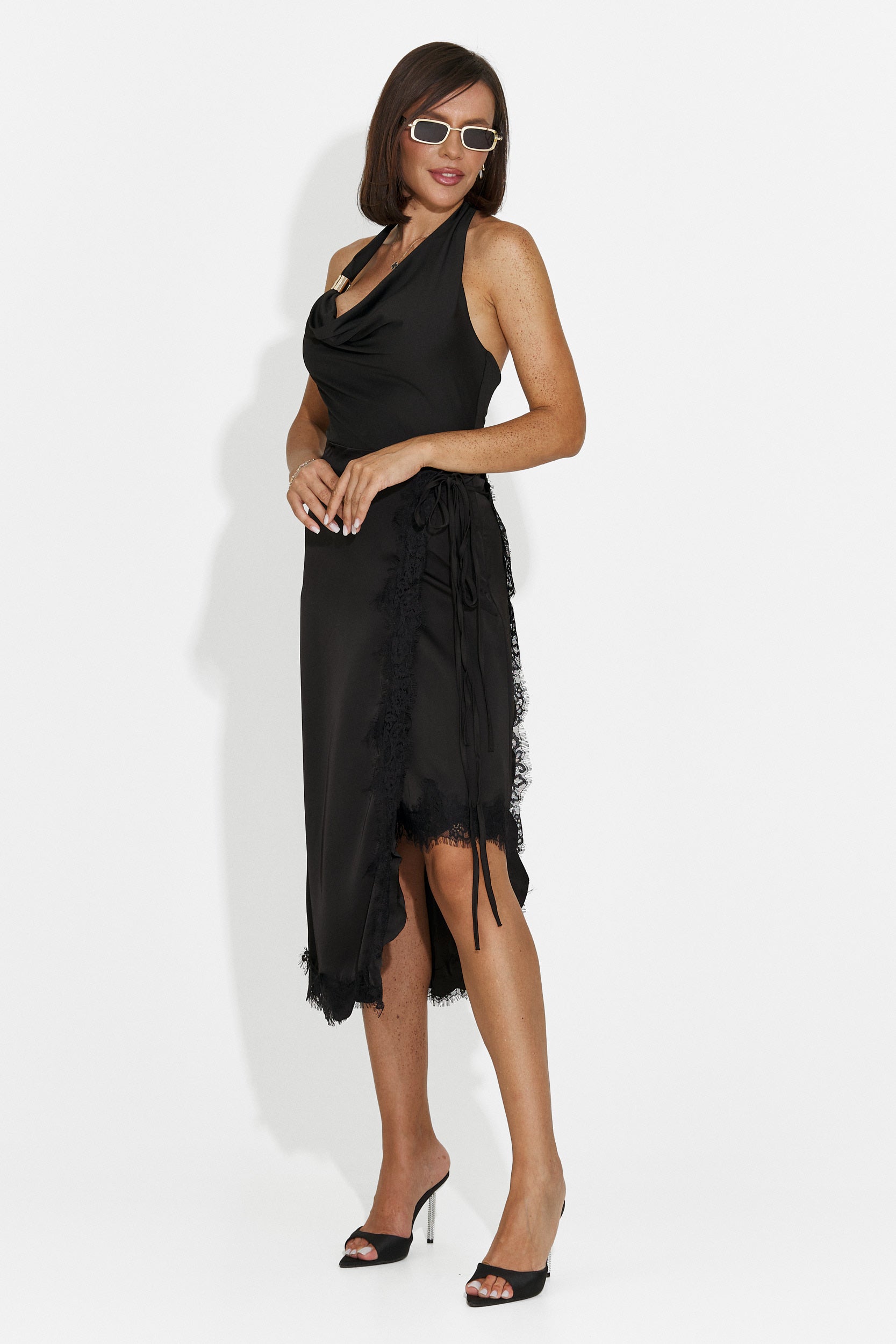 Elegant Black Women's Skirt Maryus Bogas