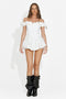 Women's white skirt pants Ofalia Bogas