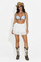 Falda pantalón de mujer blanca Mystik Bogas