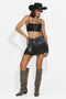 Women's skirt pants black Tipla Bogas