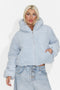 Geaca casual bleu Derenoena Bogas