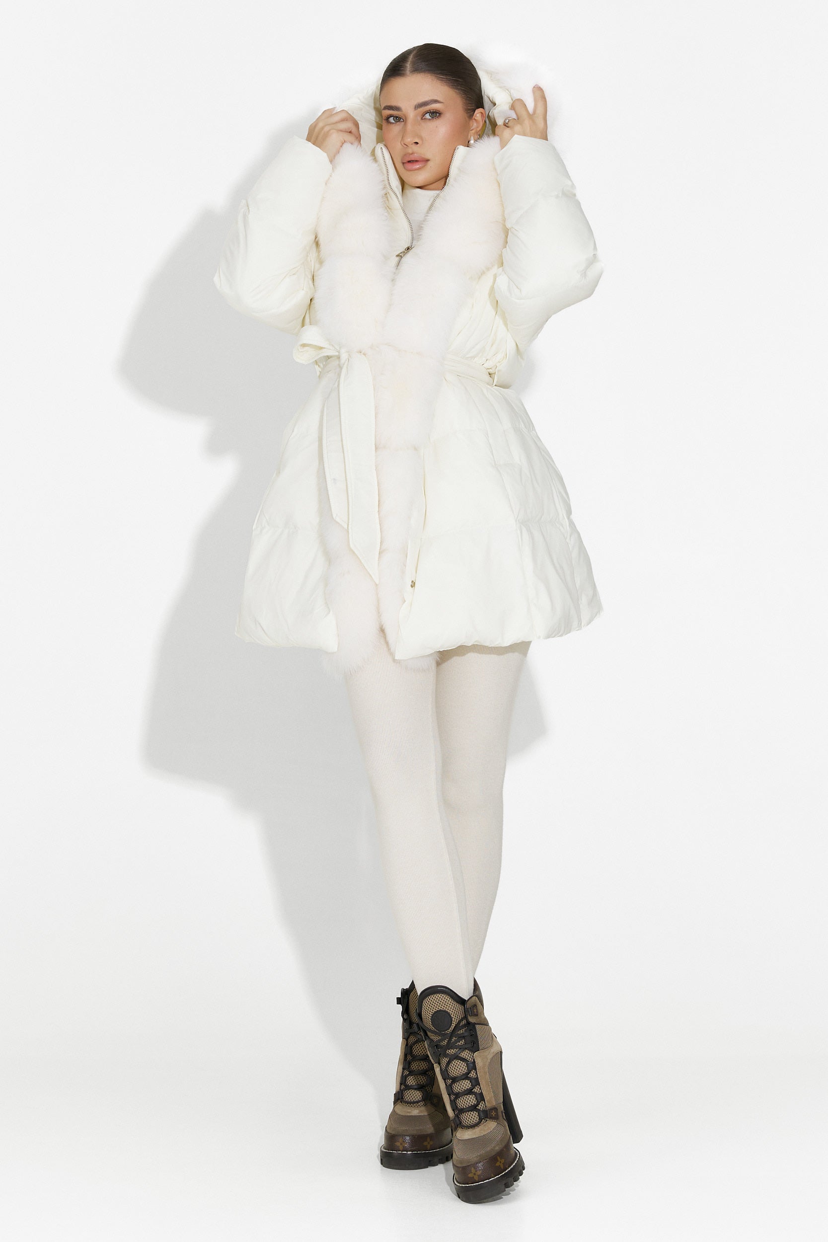 Beige damjacka Neolia Bogas