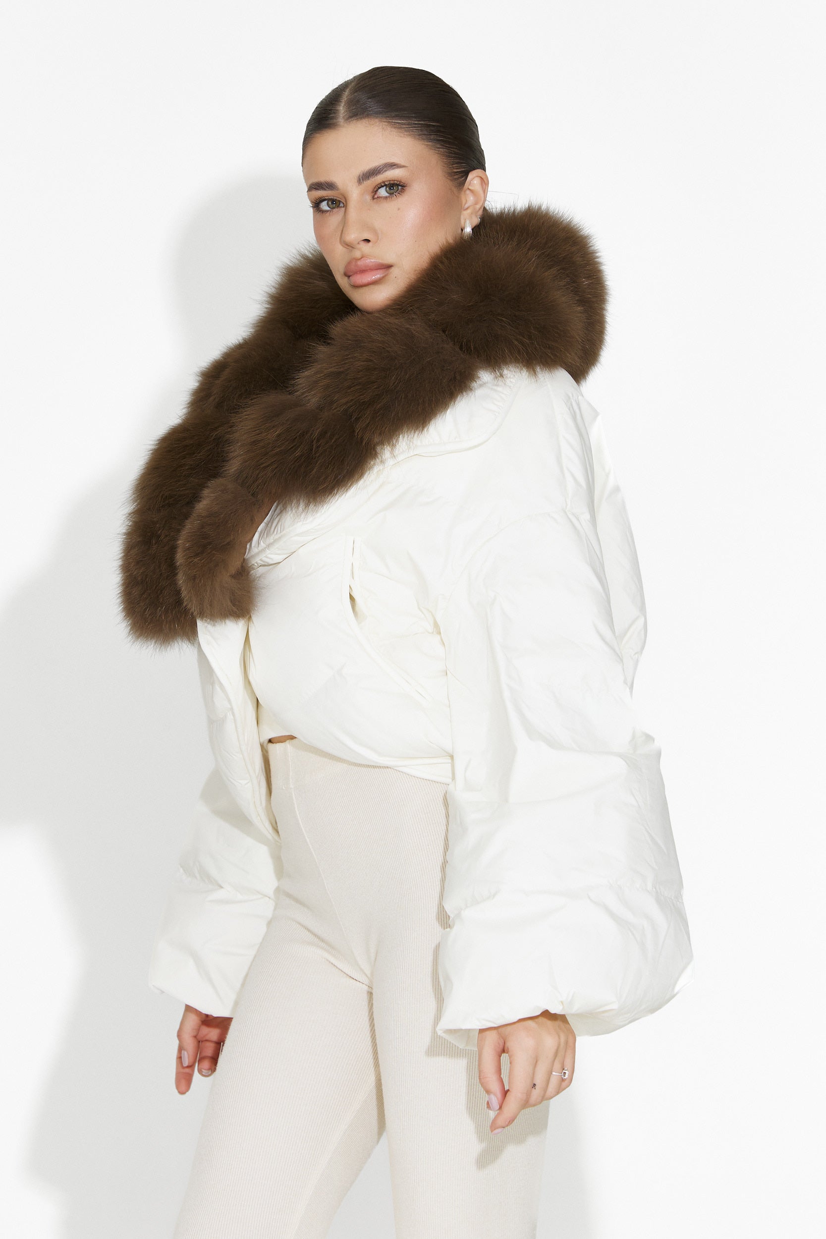 Veste Beige pour Femmes Selvoria Bogas