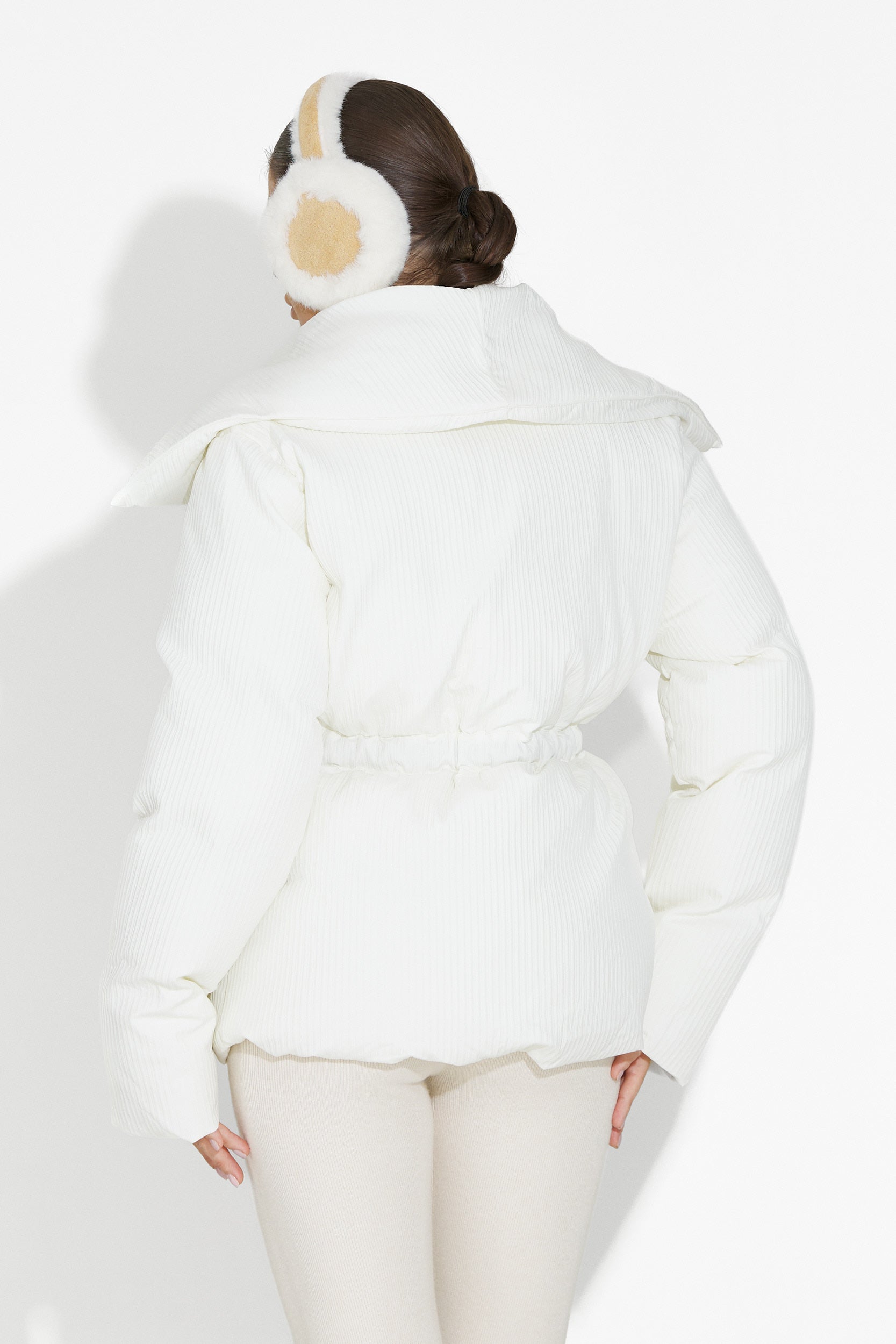 Kurtka damska casual biała Eonica Bogas