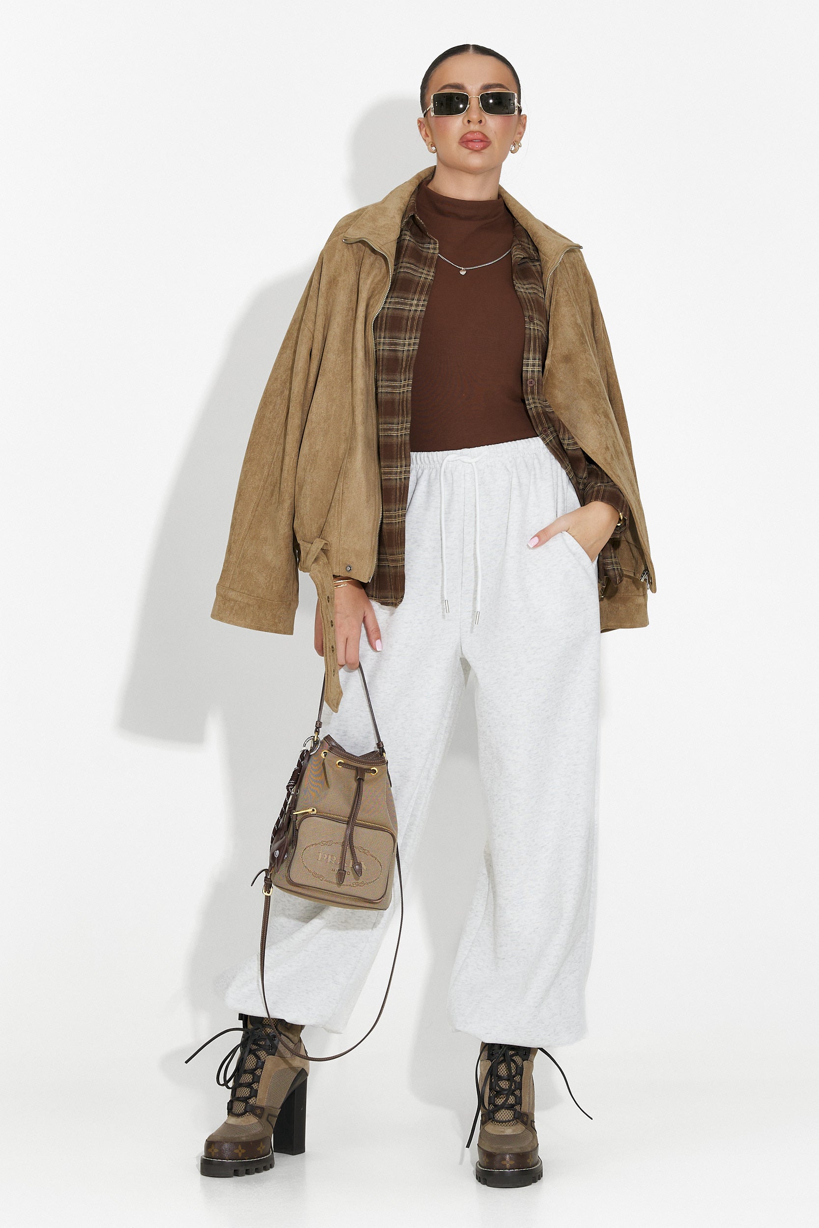 Beige casual damjacka Ismoria Bogas