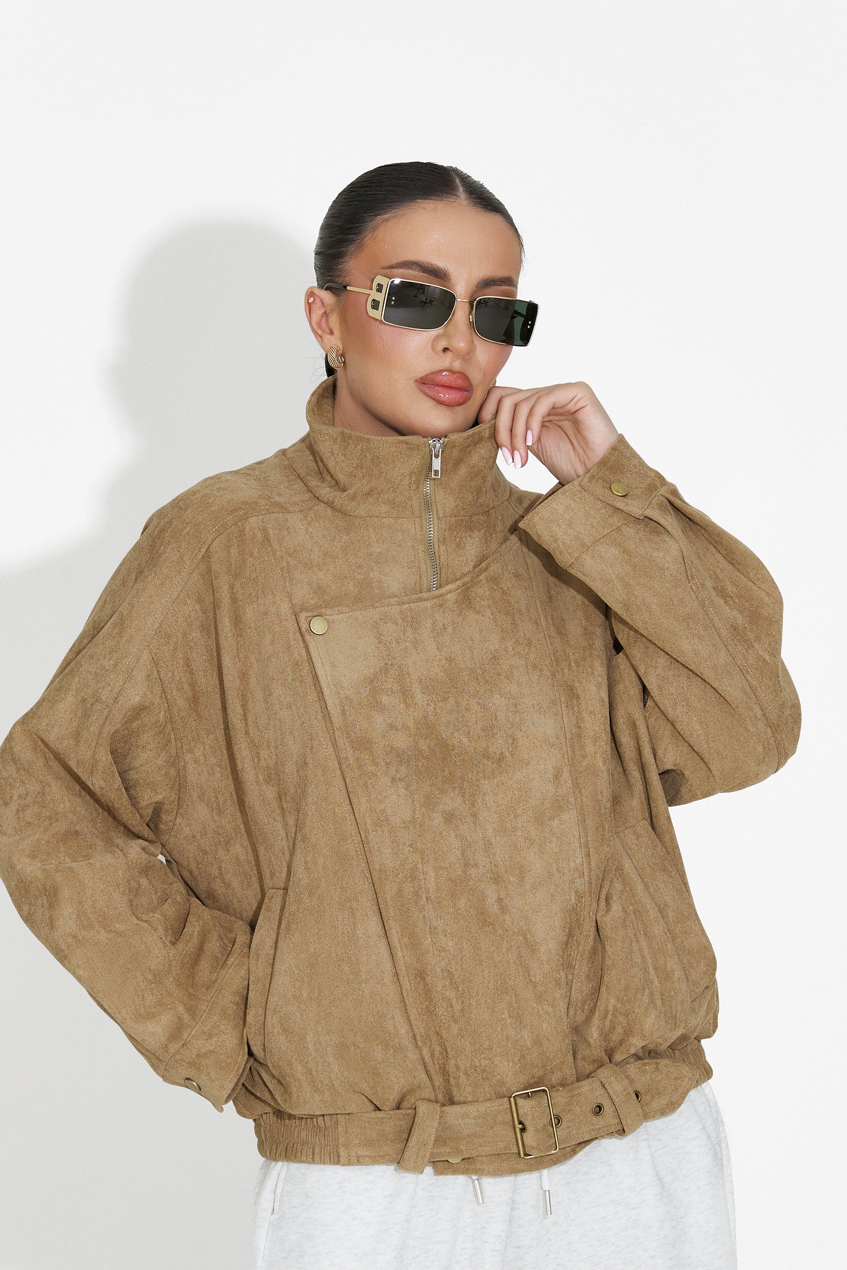 Beige casual damjacka Ismoria Bogas