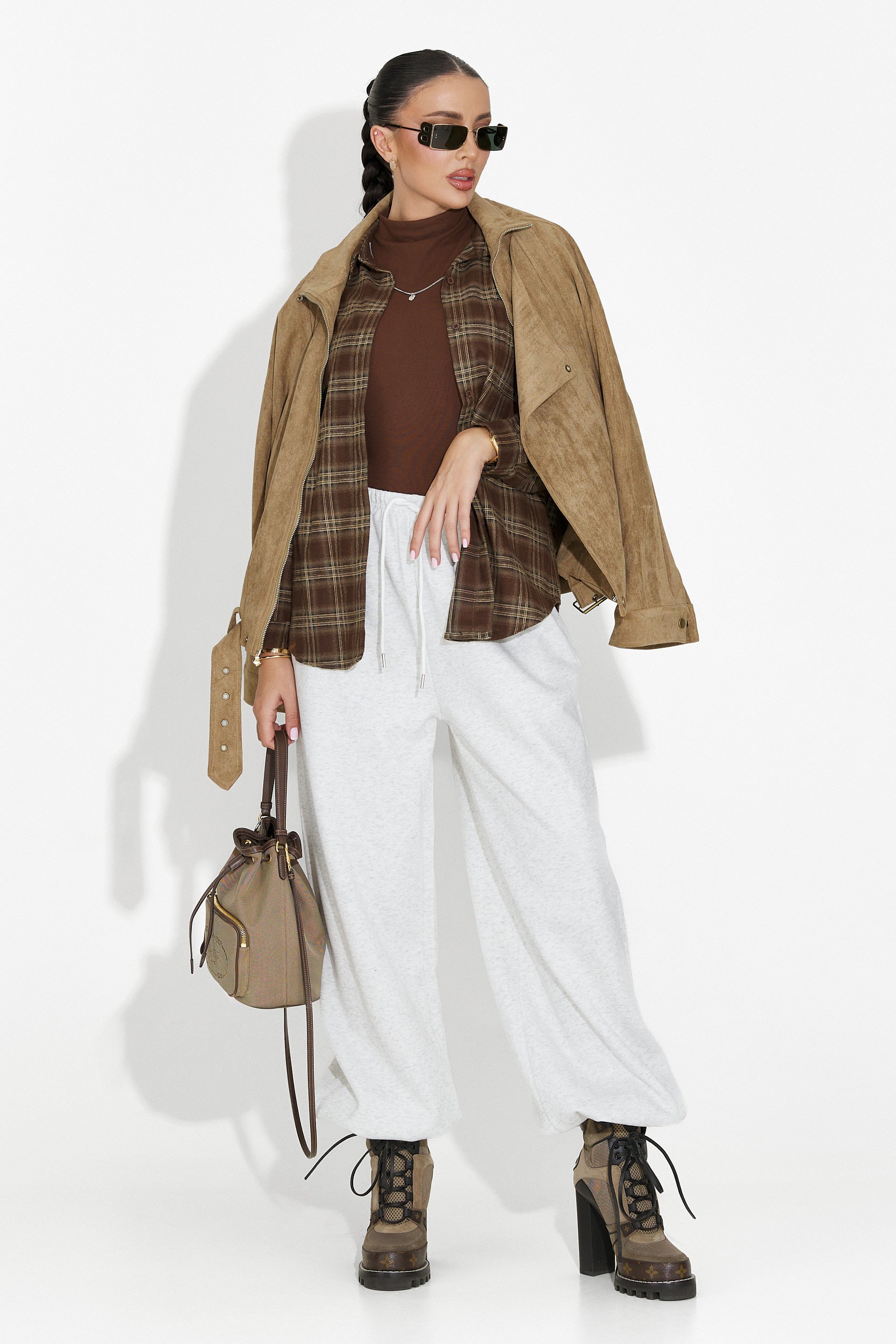 Beige casual damjacka Ismoria Bogas