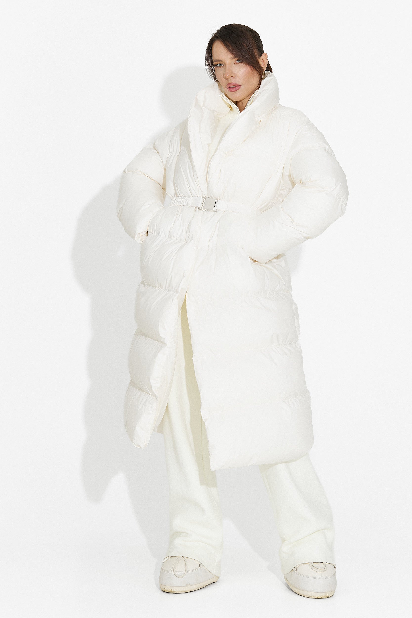 Giacca donna casual beige Kisalia Bogas