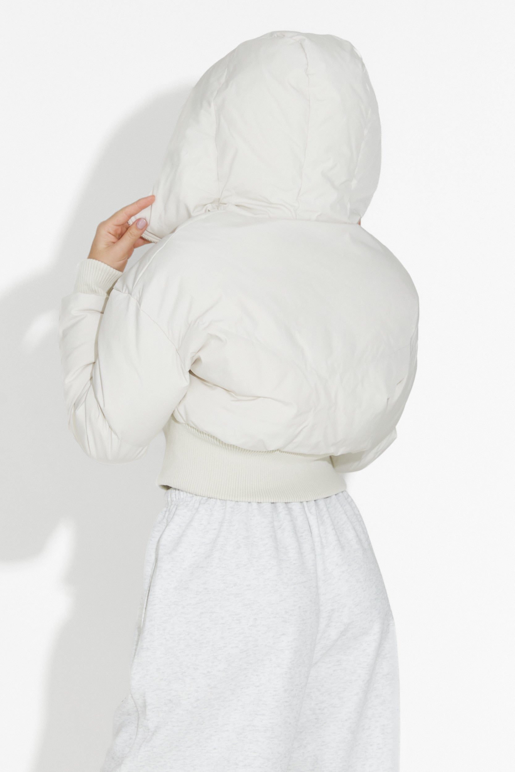 Beżowa casualowa kurtka damska Lumaya Bogas