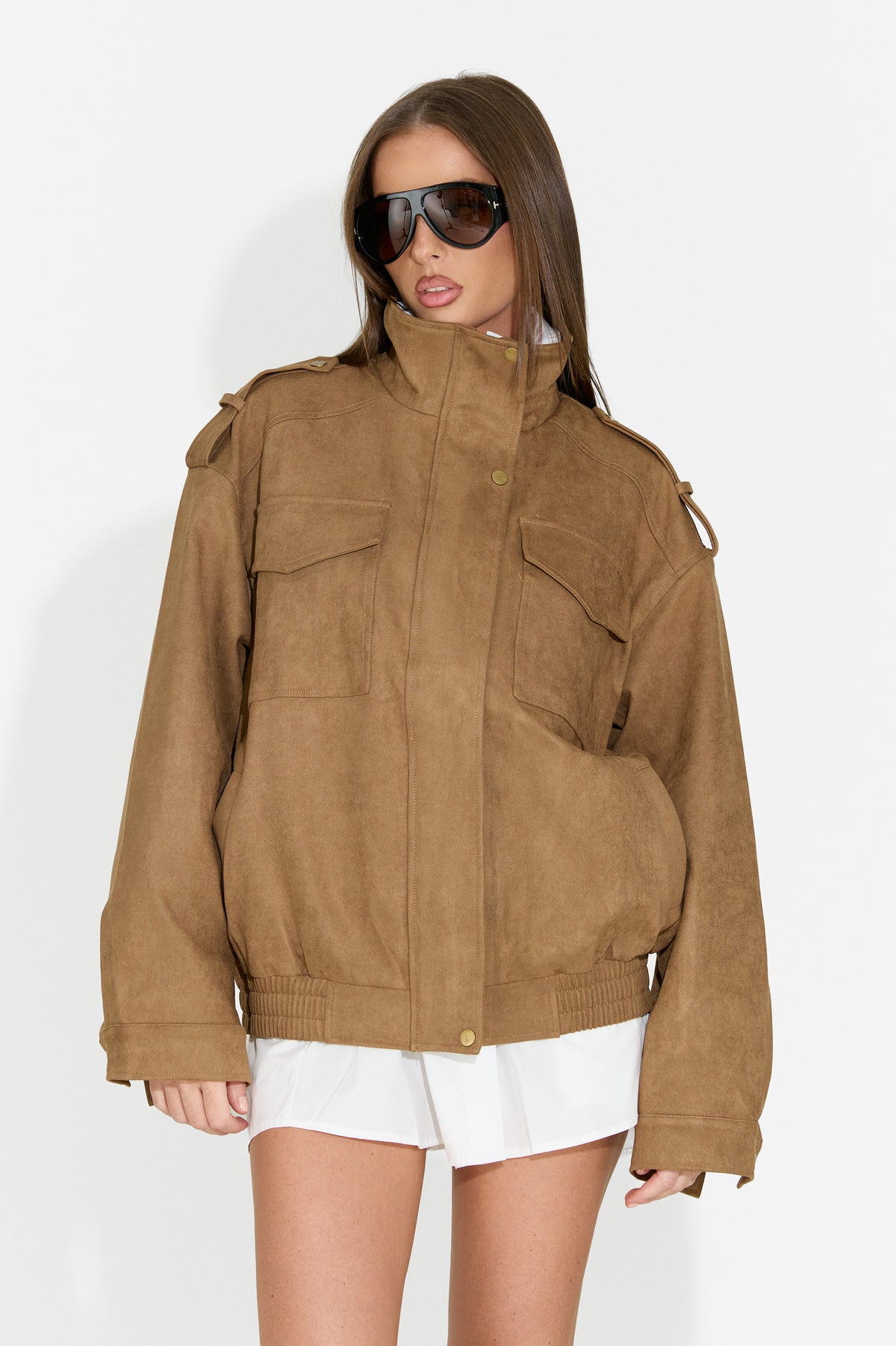 Damen-Casual-Jacke beige Renoya Bogas
