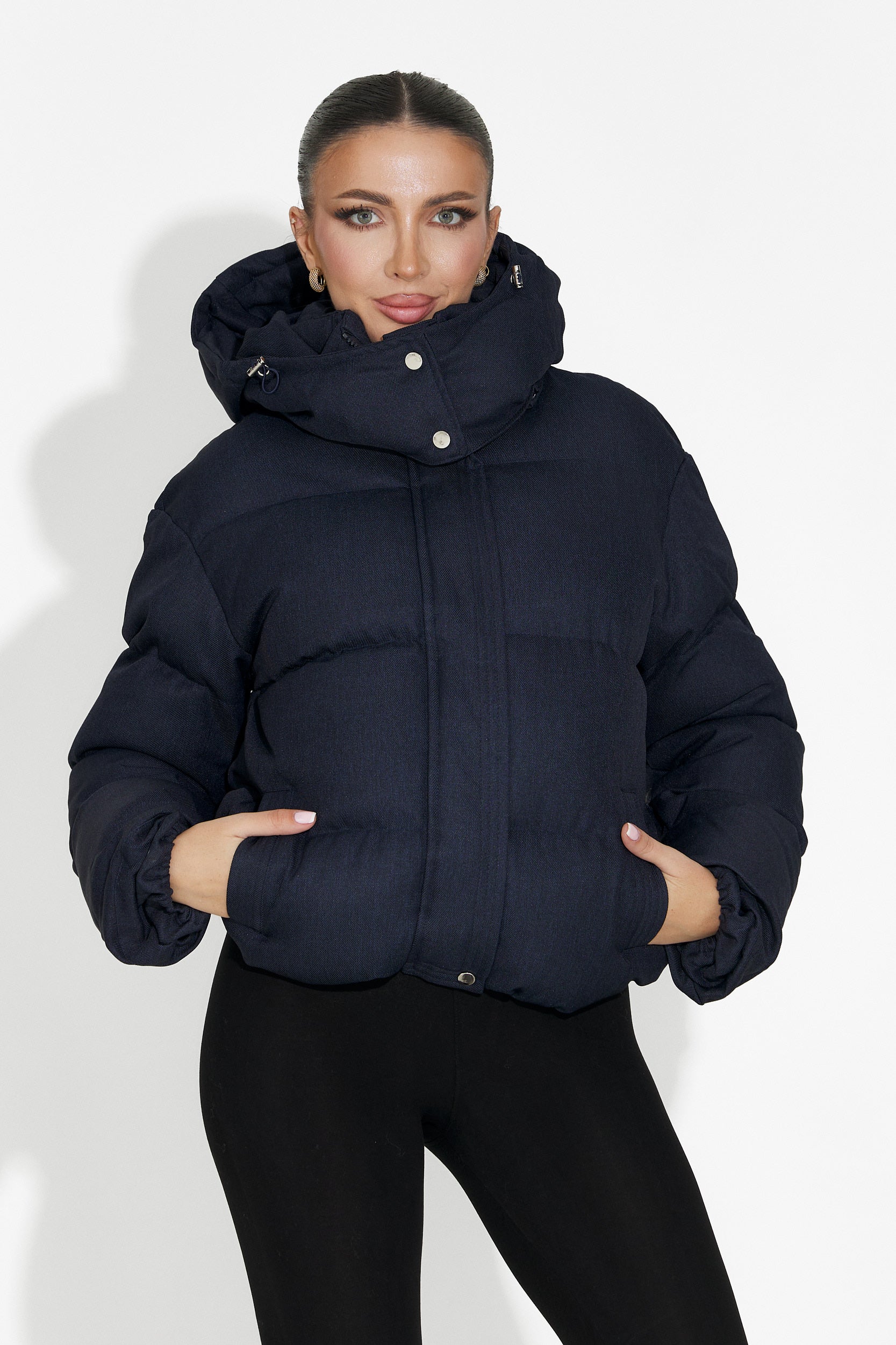 Veste Décontractée Bleu Marine pour Femmes de Luisana Bogas